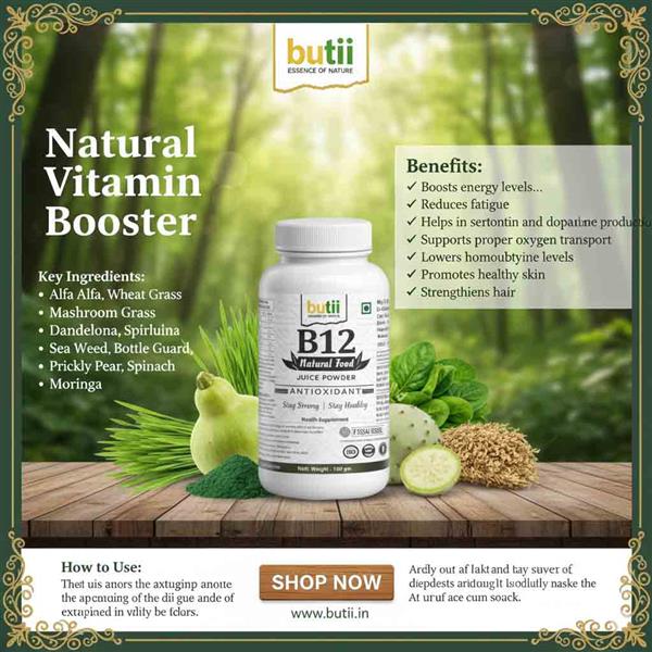 B-12 Natural Juice Powder
